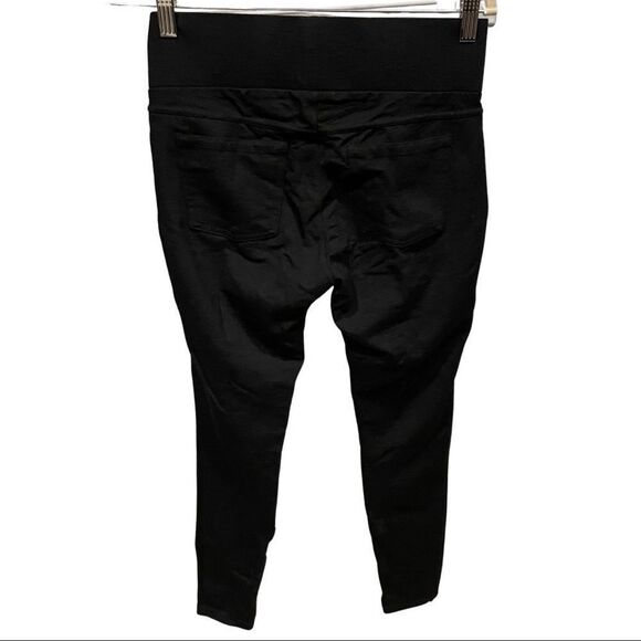 MATTY M textured pull-on skinny pants, Black, NWOT, Size L - Picture 4 of 5